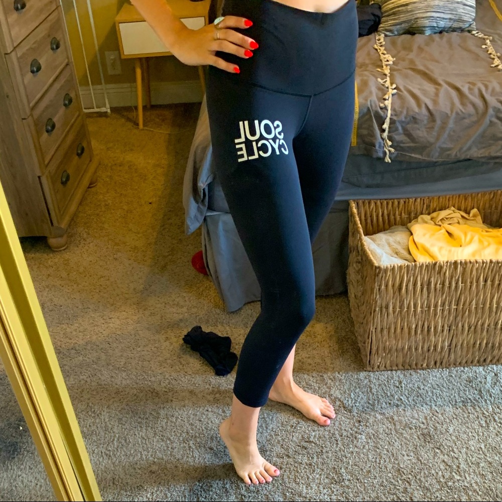 Lululemon x Soul Cycle crop leggings